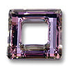 Swarovski Square Ring 4439 14mm Crystal Vitrail Light with Foil (1-Pc)