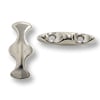 TierraCast Link - Hourglass 19x8mm Pewter Bright Rhodium Plated (1-Pc)