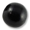 Horn Beads Round Black 20mm (3-Pcs)