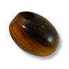 Horn Beads Oval Brown 16.5x13mm (3-Pcs)