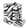 Zebra Print 3x3 Tote Gift Bag (20-Pcs)