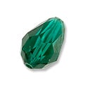 Swarovski Tear Drop Beads 5500 9x6mm Emerald (1-Pc)