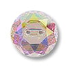 Swarovski Button 3014 16mm Crystal AB (1-Pc)