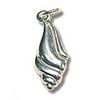 Sterling Silver Volute Shell Charm (1-Pc)