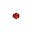 Swarovski Crystal Bicone Beads 5328 5mm Crystal Red Magma (10-Pcs)