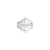 Swarovski Crystal 5328 6mm White Opal Bicone Bead (10-Pcs)
