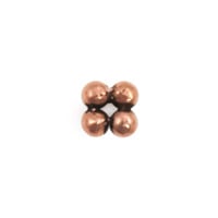 6x3mm Beaded Copper Spacer Bead (10-Pcs)