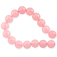 VALUED Rose Quartz Round Beads 10mm (15