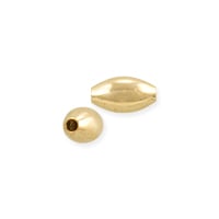 Oval Bead 5x3mm Gold Filled (1-Pc)
