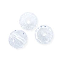VALUED Faceted Round 6mm Crystal Beads (14