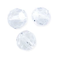 VALUED Faceted Round 8mm Crystal Beads (14