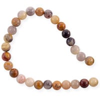 VALUED Crazy Lace Agate Beads 4mm (15