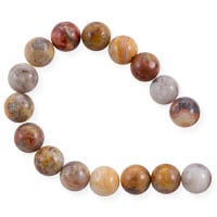 VALUED Crazy Lace Agate Beads 8mm (15
