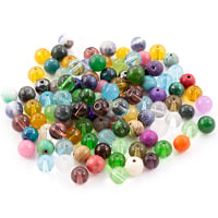 VALUED Mixed Gemstone Round Beads 8mm (Bag)