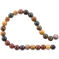 VALUED Petrified Wood Agate Round Beads 4mm (15