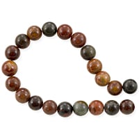 VALUED Petrified Wood Agate Round Beads 6mm (15