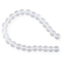 VALUED Crystal Synthetic Quartz Round Beads 6mm (15