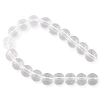 VALUED Crystal Synthetic Quartz Round Beads 8mm (15