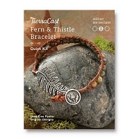 TierraCast Fern & Thistle Bracelet Kit Quick Kit