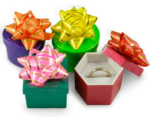 Mini Hat Boxes & Ring Boxes