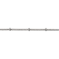 Curb Chain with Ball 1.5x2mm Surgical Stainless Steel (Priced per Foot)