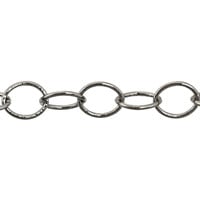 Cable Chain 6x5mm Gun Metal Plated (Priced per Foot)