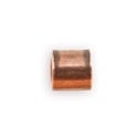 TierraCast 2x2mm Copper Crimp Tube Bead (10-Pcs)