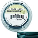 Artistic Wire Spools 24ga (20-Yd) Aqua