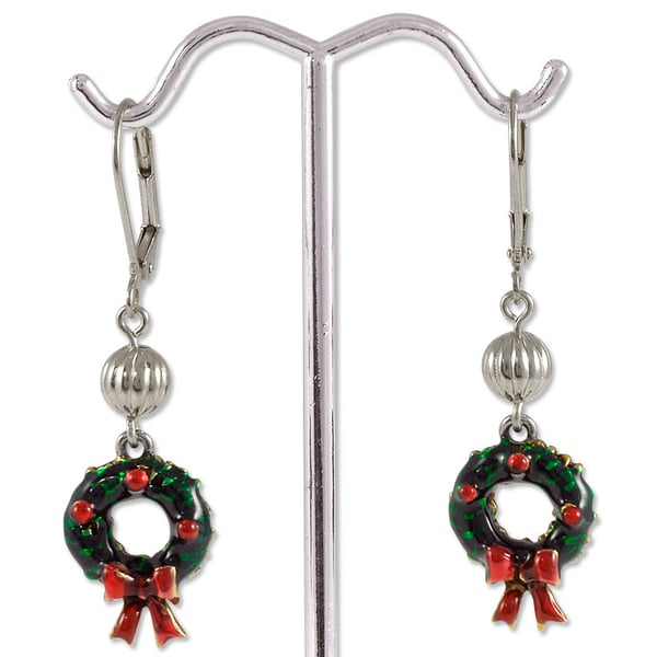 Holiday Wreaths Earring Project