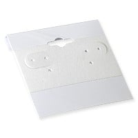 Hanging Earring Cards White 2