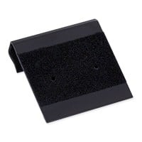 Hanging Earring Card - Black Velour-Flocked Plastic 1x1 (100-Pcs)