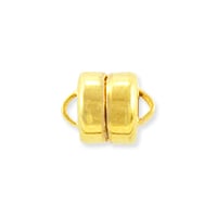 Magnetic Clasp 8x6mm Gold Plated (1-Pc)