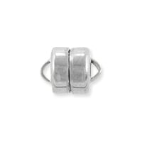 Magnetic Clasp 8x6mm Silver Plated (1-Pc)