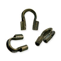 Wire Guard 4.5x1mm Antique Brass (20-Pcs)