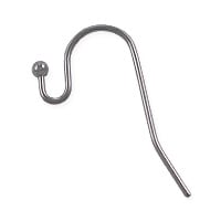 French Ear Wire With Ball 19x14mm Surgical Stainless Steel (2Pcs)