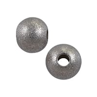 Stardust Beads 8mm Surgical Stainless Steel (10-Pcs)