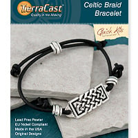 TierraCast Celtic Braid Bracelet Quick Kit