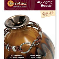 TierraCast Lazy ZigZag Bracelet Quick Kit