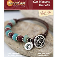 TierraCast Om Blossom Bracelet Quick Kit