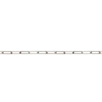 Flat Paperclip Chain 2.5x6.5mm Sterling Silver (Priced per Foot)