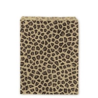 Gift Bags Leopard Print 6x9 (100-Pcs)