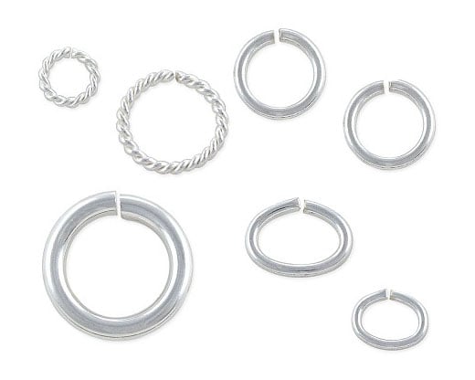 Sterling Silver Open Jump Rings