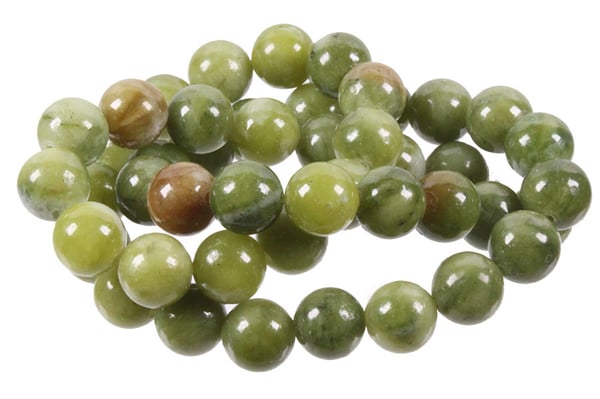 VALUED Nephrite Jade Round Beads 6mm (Strand)