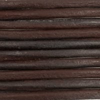 Leather Cord Brown 2mm (25 Yard Spool)