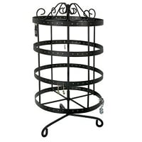 Revolving Earring Jewelry Display Rack (Holds 96 Pairs)