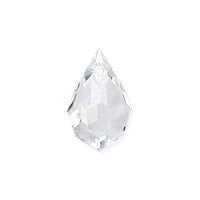 Preciosa Crystal 681 Drop Pendant 10x6mm Crystal (1-Pc)