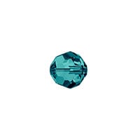 Swarovski Crystal 5000 4mm Indicolite Round Bead (6-Pcs)