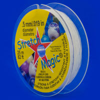 .5mm Clear Stretch Magic Bead Cord (25 Meters)