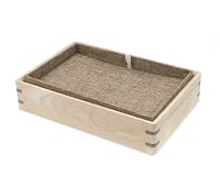 2 Inch Tall Stackable Burlap Display Pad & Tray