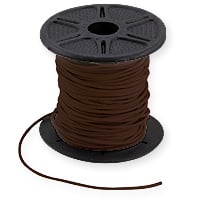 Leather Cord Brown 1mm (Priced per Yard)